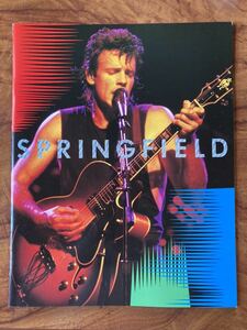 【ツアーパンフレット】リック・スプリングフィールド　Rick Springfield 1986年 No.2