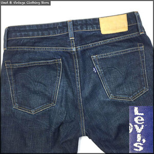 即決★リーバイス Made&Crafted05081-0116★イタリア製 W29 ジーンズ LEVIS メンズ 青タグ 革パッチ TACK SLIM スリム ジーパン デニム