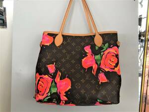 ★ 新品同様 ルイヴィトン LOUIS VUITTON モノグラム ローズ ネヴァーフル MM M48613 ★ 