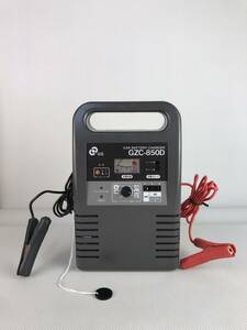 A10397○日本電池 CAR BATTERY CHARGER カーバッテリーチャージャー GZC-850 自動車用 充電器 ブースト 【保証あり】 240423
