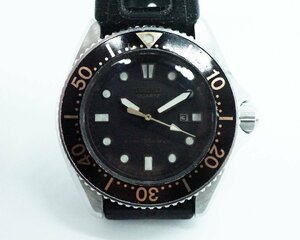SEIKO セイコー 2625-0010 ダイバー クォーツ レディース ボーイズ 腕時計 黒文字盤 不動品