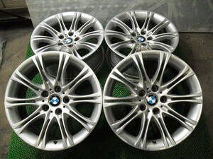 A1130 BMW 5シリーズ E60 E61 Mスポーツ純正　18x8J +20 5穴 PCD120 4本 アルミホイール 直接引取可 札幌 石狩 売切