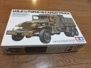 タミヤ1/35 GMC CCKW353 カーゴトラック オープンキャブ U.S. 1/2-TON 6×6 CARGO TRUCK TAMIYA