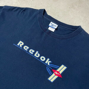 90年代 USA製 Reebok リーボック ロゴプリント Tシャツ メンズXL