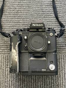 #377 Nikon ニコン F3 HP ブラックボディ モータードライブ MD-4 現状品