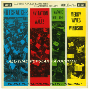 英Decca SXL2239 ED3　「ALL-TIME POPULAR FAVOURITES」　クナッパーツブッシュ　ウィーン・フィル