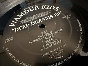 12★Wamdue Kids / Deep Dreams EP / デトロイト・ディープ・ハウス・クラシック！