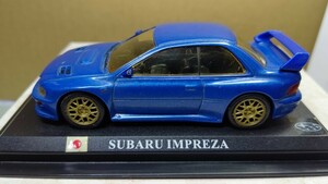 スケール 1/43 SUBARU IMPREZA ！ 日本 世界の名車コレクション！ デル プラド カーコレクション！