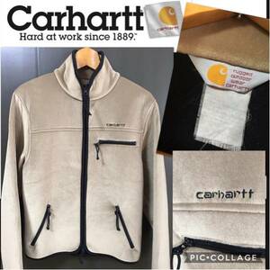 ■carhartt カーハート ジップジャケット 上着 アウター ベロア メンズS～M 送料無料　美品