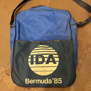 IDA BERMUDA’85 ショルダーバッグ 航空会社　ノベルティ当時物 