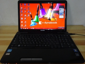 東芝 ノートパソコン dynabook T451/35DB/Core i3-2330M 2.2GHz/4GB/500GB/中古特価良品