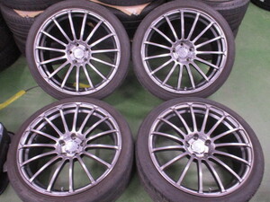 希少/鍛造/軽量♪ヨコハマ AVS モデル/MODEL F15♪19×8.5J +45♪PCD112♪アウディ A6/A8/TT/ベンツ Eクラス/ワーゲン ゴルフ/ビートル等に