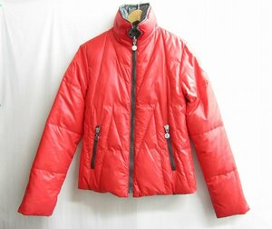 1円スタート MONCLER モンクレール ダウンジャケット リバーシブル サイズ0 アウター レッド×グリーン 希少