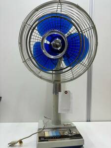 【通電確認済】NATIONAL 　F-30ZE 　扇風機／ナショナル　 昭和レトロ 　ELECTRIC FAN 　時代物 　アンティーク