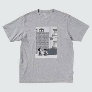 ユニクロ　ミッキーマウス フォト デイズ 2021 秋冬 UT グラフィックTシャツ（半袖・レギュラーフィット）　XLサイズ