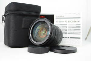 ★実用品★SIGMA シグマ DC 17-50mm 1:2.8 EX HSM ペンタックス用 #1447