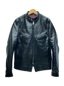 Schott◆HORSE LEATHER 641XX/シングルライダースジャケット/34/馬革/7824150002//