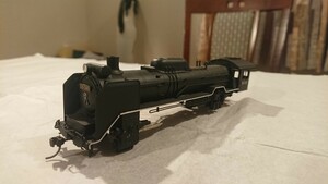 【ジャンク】鉄道模型 HOゲージ 天賞堂 蒸気機関車 D51形 349号機