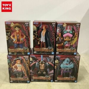 1円〜 未開封 ONE PIECE FILM RED DXF THE GRANDLINE LADY vol.3 ナミ、DXF THE GRANDLINE MEN vol.1 モンキー・D・ルフィ他