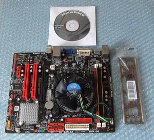 BIOSTAR H55 HD LGA1156 MicroATX ＆ CPU Core i3-540 ＆ DDR3メモリー 2GBx2