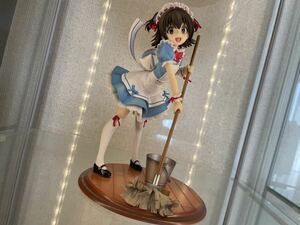 PLUM 赤城みりあ おりこうメイドさん アイドルマスターシンデレラガールズ 1/7スケールフィギュア 中古