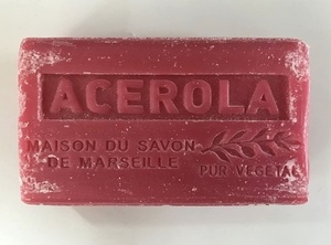 Savon de Marseille Soap Acerola Shea Butter 115g（新品・未使用）
