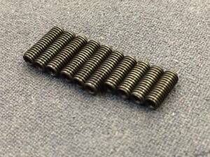 SMC Saddle Height Screws Black Set For Bass (10) / 弦高イモネジ 5弦ベース用 黒 M3(10mm×6+8mm×4）日本全国送料無料！