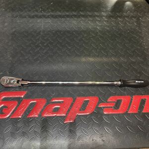 Snap-on スナップオン 3/8 エクストラ ロング フレックスヘッド ラチェット FHLLFD80　旧グリップ　ブラック