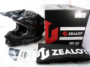 【送料無料】試着程度 美品 2021年製 ZEALOT MadJumperII CARBON HYBRID XLサイズ 元箱付き オフロードヘルメット