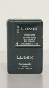 60127-5　純正　Panasonic　LUMIX　DE-A11　バッテリーチャージャー　+　DMW-BCC12　バッテリー　　パナソニック　ルミックス