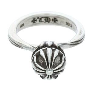 クロムハーツ Chrome Hearts CROSSTAIL BALL/クロステイルボール サイズ:14号 シルバーリング 中古 SS07