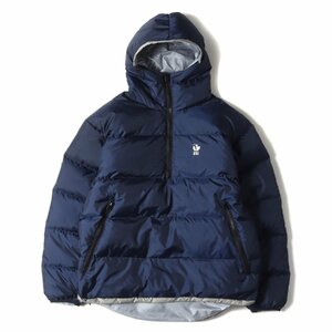 MOUNTAIN RESEARCH マウンテンリサーチ ジャケット サイズ:L 19AW リップストップ プルオーバー ダウンジャケット Puff Parka ネイビー