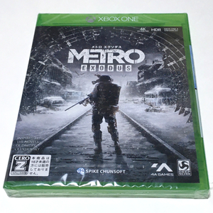 ■【新品未開封】メトロ エクソダス　Xbox One　METRO :EXODUS　18才以上のみ対象　METROEXODUS　メトロ3　Metro3　ウクライナ　ロシア ■