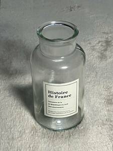 フランス製　薬瓶　くすりビン　Histoire De France ガラス　アンティーク