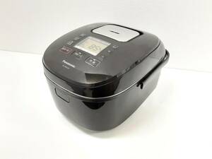 【A107】中古品　パナソニック　Panasonic　IHジャー炊飯器　SR-HBA101　ブラック　1.0L　5.5合　2022年製　動作確認済