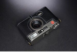 送料無料 本革カメラケース LEICA ライカ CM用 ブラック