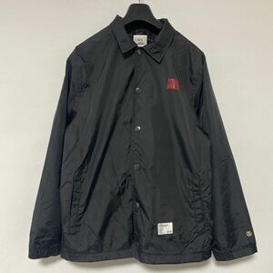 美品 希少 stussy BEDWIN コーチ ジャケット 2 ステューシー ベドウィン ブラック ロゴ jacket