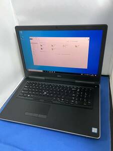 ★ ノートパソコン DELL Precision 7720 Xeon E3-1535M v6 32GB SSD 512GB NVIDIA P3000 17.3インチ 17インチ 4K 解像度 3840x2160 東京発