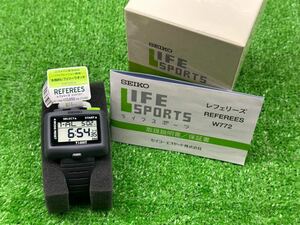 ○EW8822 未使用　SEIKO ライフスポーツ　レフェリーズ　腕時計 SVAF001○