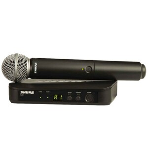 ワイヤレスマイク シュアー SHURE BLX24J/SM58-JB ハンドヘルド型ワイヤレスシステム ボーカル用マイク ワイヤレス SHURE SM58