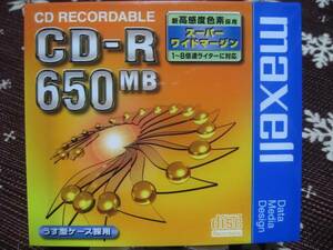 ☆ミ★maxell マクセル 　CD-R★ Made in Japan★