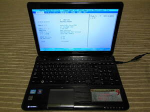 TOSHIBA東芝 dynabook T551/58CB Core i7-2630QM 2GHz ブルーレイ ノート ジャンク断捨離