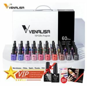 venalisaジェルポリッシュ, 新ファッションカラー, ネイルアート【VIP 60 color】