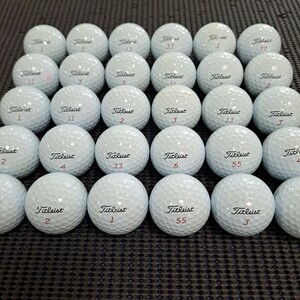 ☆美品☆《PRO V1X》☆特A級・A級混合 30球 2023年モデル ホワイト Titleist ロストボール タイトリスト プロV1x ゴルフボール 高品質