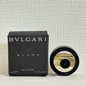 【新品未使用】BVLGARI ブルガリ　ブラック オードトワレ 5mL ミニ香水