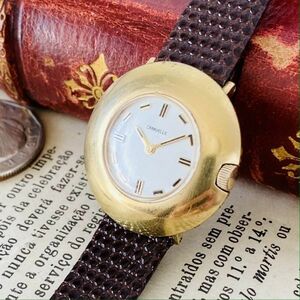 【高級腕時計キャラベル】Caravelle 1970年代 手巻き 17石 スイス メンズ レディース アンティーク ビンテージ アナログ 腕時計