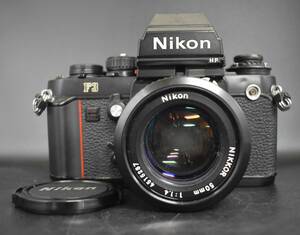 W4-62 【現状品】 Nikon ニコン F3 HP 一眼レフ フィルムカメラ ボディ / NIKKOR 50mm 1:1.4 レンズ 長期保管品 動作未確認