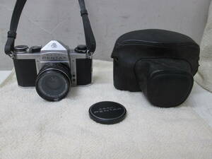 (19)♪ASAHI アサヒ PENTAX ペンタックス SV 一眼レフ フィルムカメラ SUPER-TAKUMAR 1:3.5/35 空シャッターOK 他未確認 ジャンク品