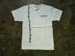 新品 COMME des GARCONS 2007 Xmas ×CHROME HEARTS CHプラスカットアウトプリント Tシャツ コムデギャルソン クロムハーツ