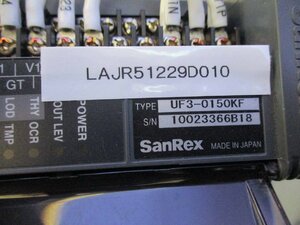 中古 SANREX UF3-0150KF サイリスタ式電力調整器 三相 (LAJR51229D010)